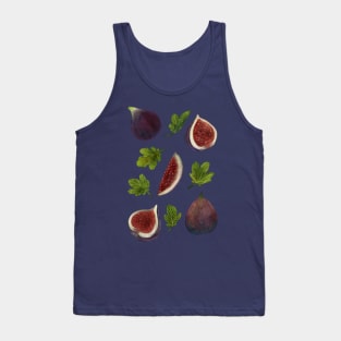 Figs and Leaves Tank Top